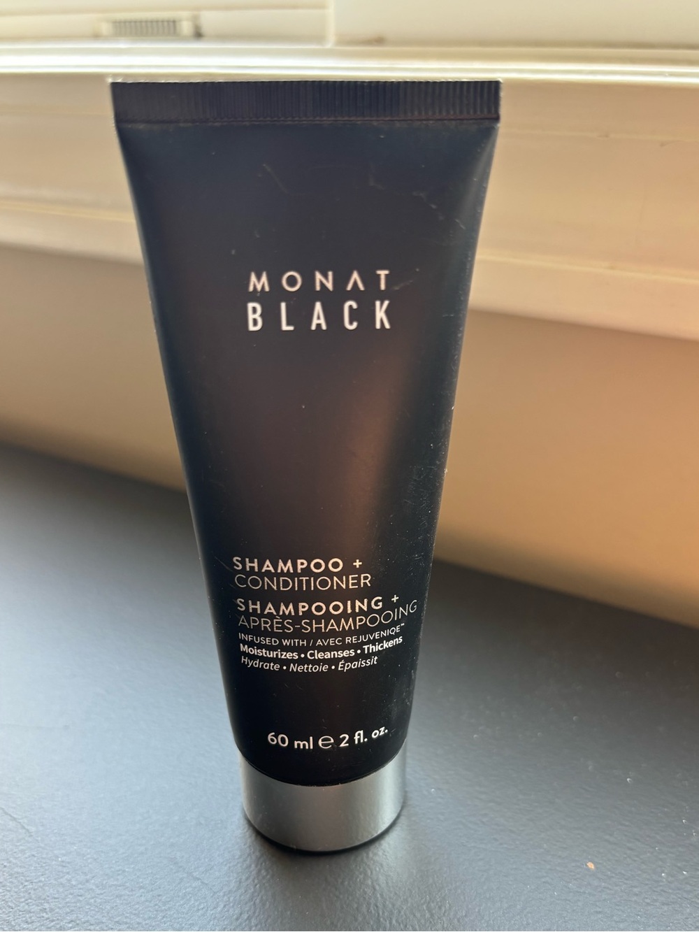 Monat Black Shampoo and Conditioner 60ml